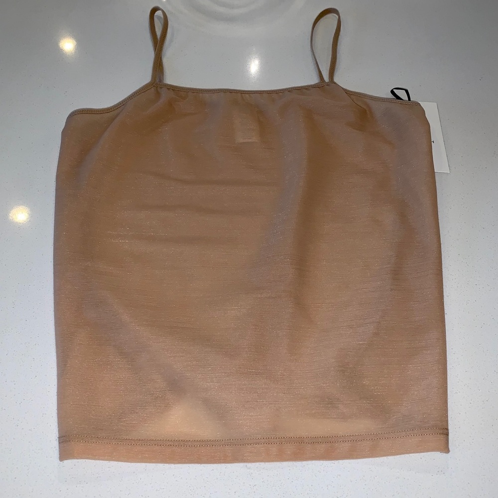 NWT W by Worth Naked Stretch Camisole in Small